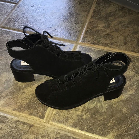 black steve madden heel botties - Picture 4 of 6